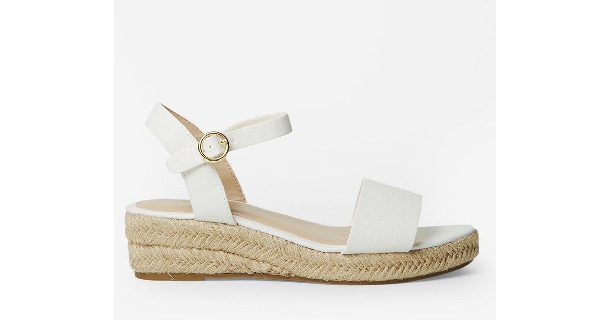 dorothy perkins white sandals