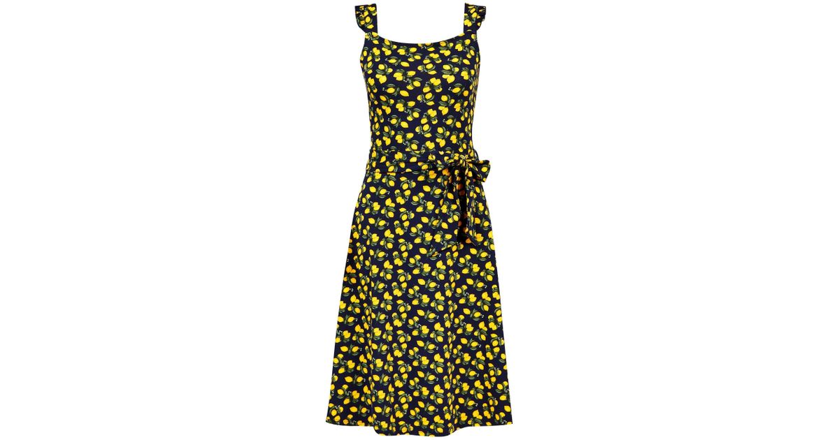 dorothy perkins lemon dress
