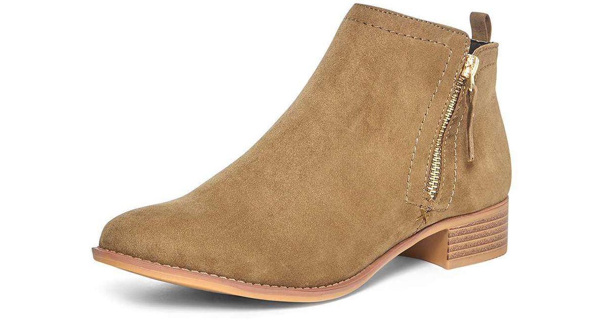 dorothy perkins flat ankle boots