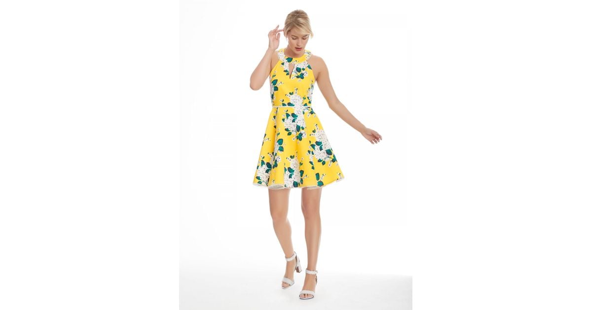 draper james yellow dress