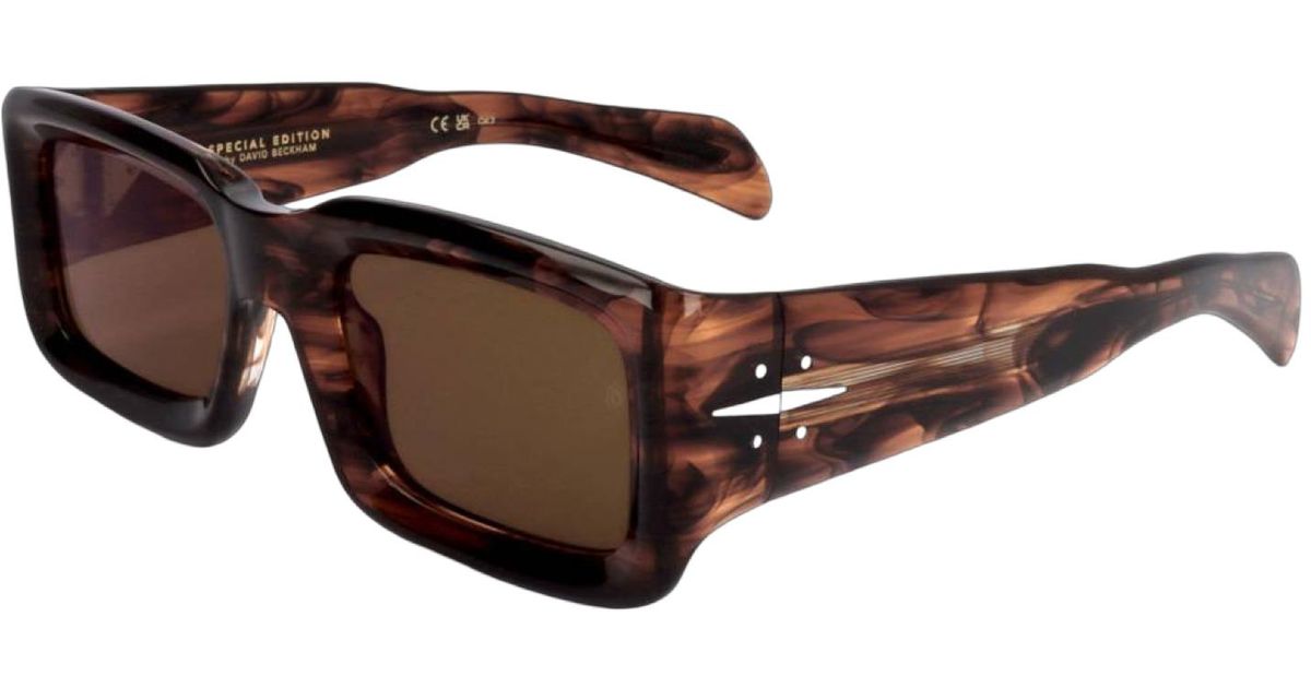David Beckham Db7131 S Ex4 Special Edition Sunglasses In Black For Men 