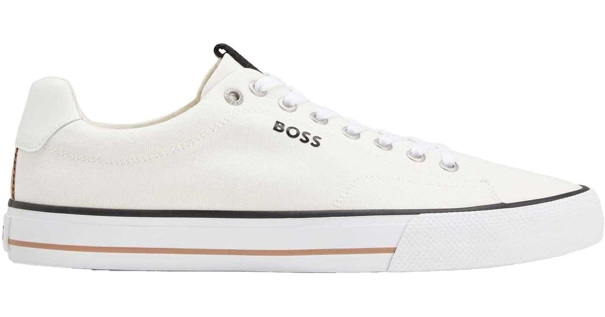 BOSS Herren Sneaker AIDEN_TENN in weiß kaufen