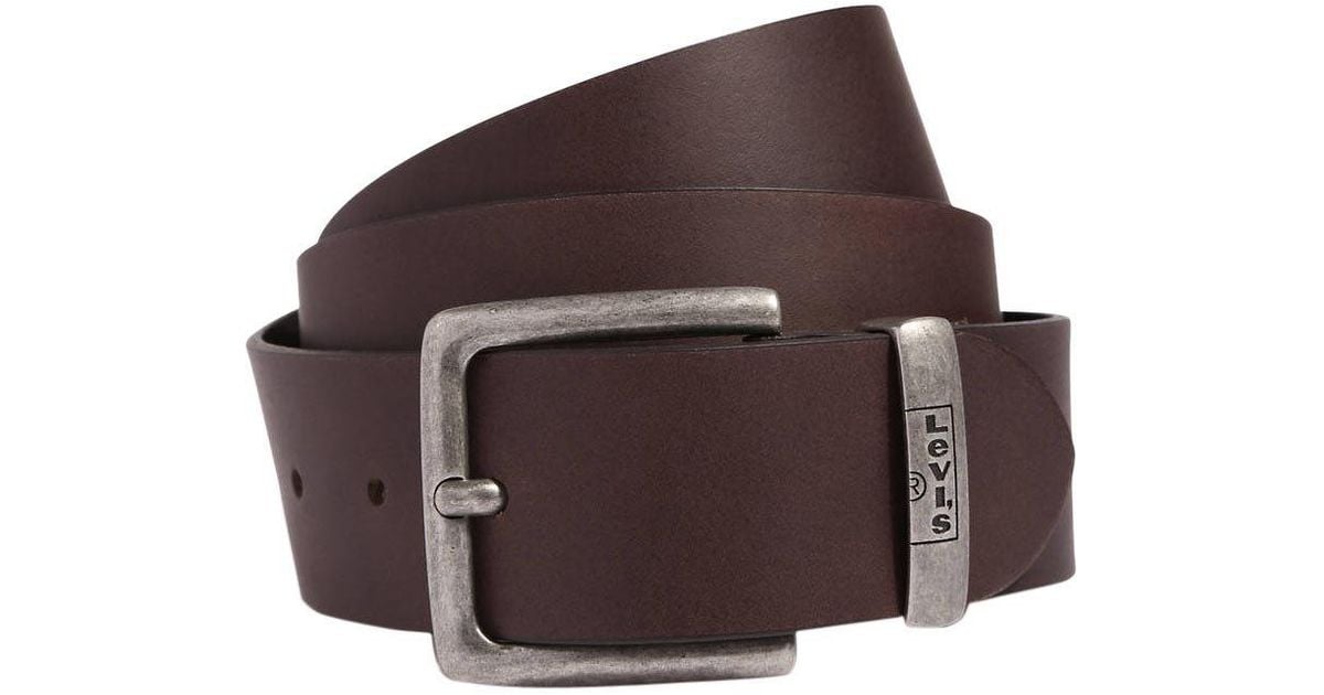 Levi's New Albert Belt in Dark Brown (Brown) for Men Lyst
