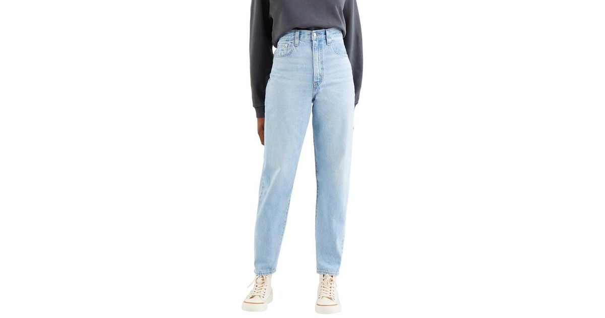 Levi's Denim High Loose Taper Jeans in Blue | Lyst