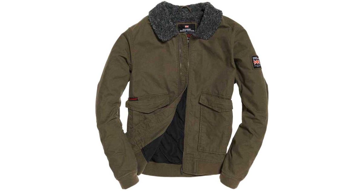 rookie winter aviator bomber jacket