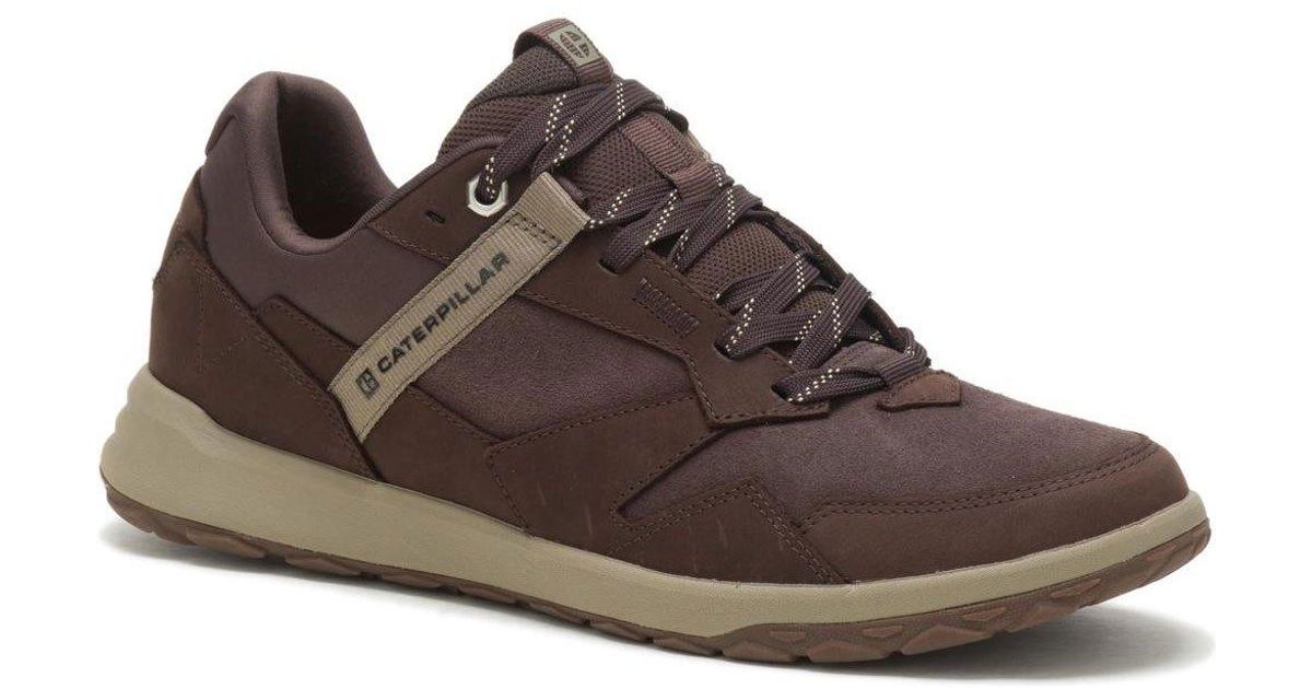 Caterpillar Quest Runner Trainers in Brown for Men Lyst
