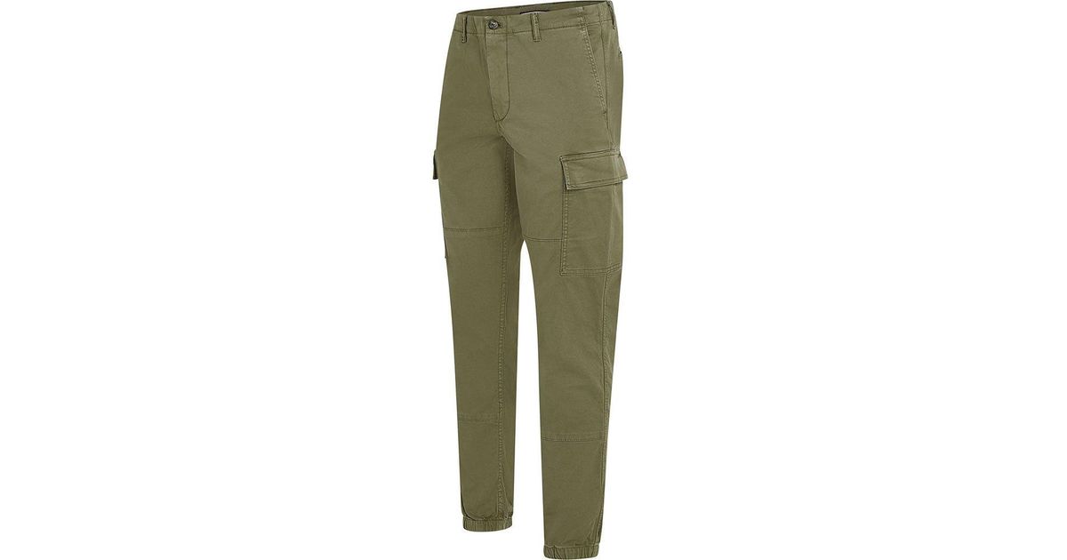 Tommy Hilfiger Chelsea Gabardine Cargo Pants / 32 Man in Green for Men