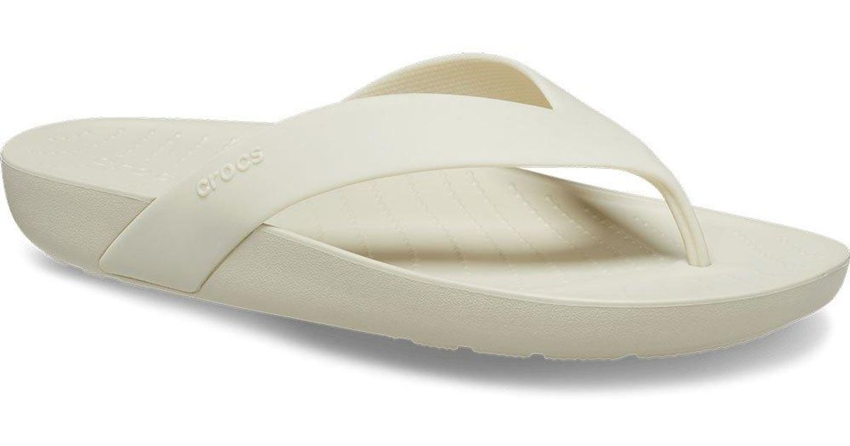 Crocs™ Splash Flip Flops Eu 34-35 Woman in White | Lyst