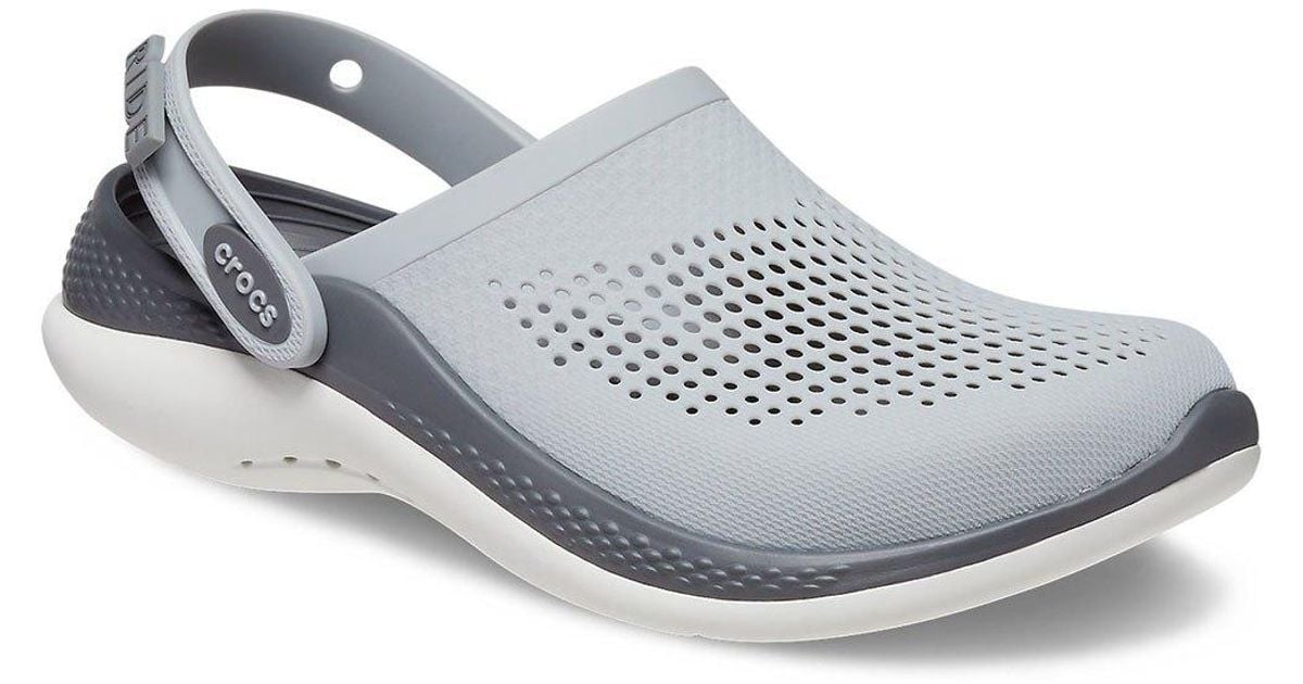 Crocs™ Literide 360 Clog Slides in Grey (Gray) for Men Lyst