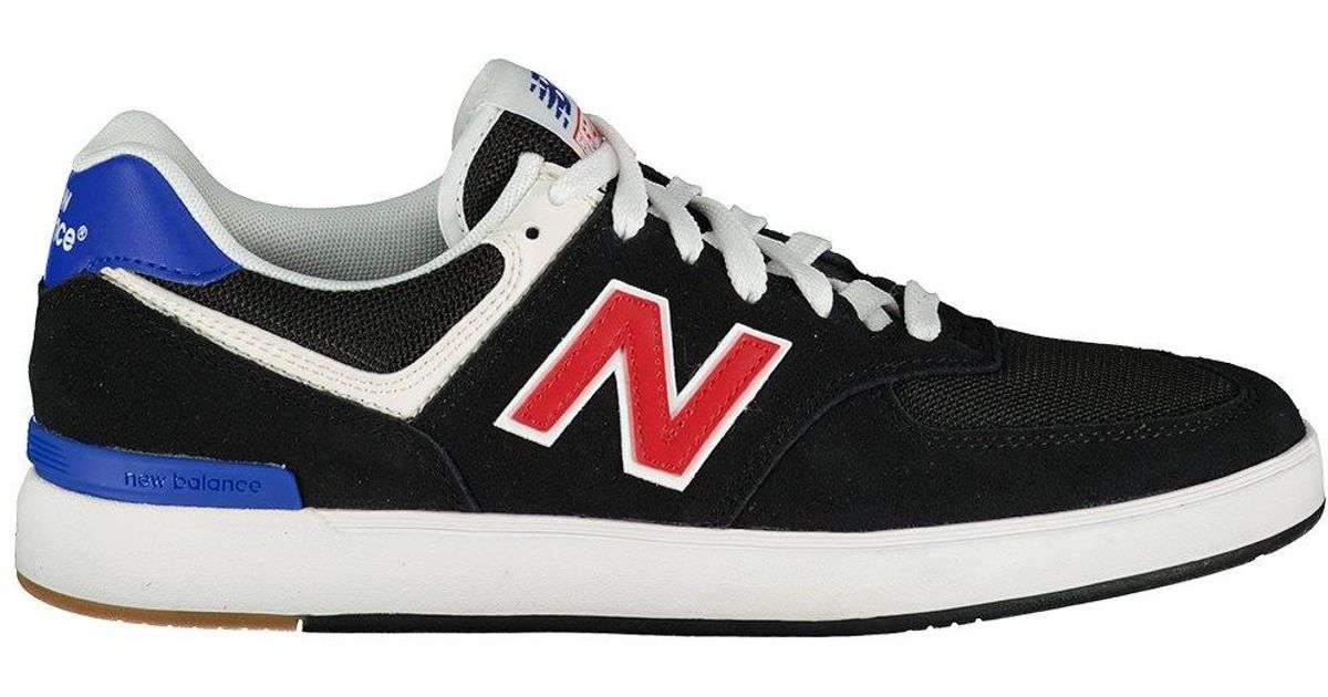 New Balance Court 574 Trainers in Black for Men Lyst