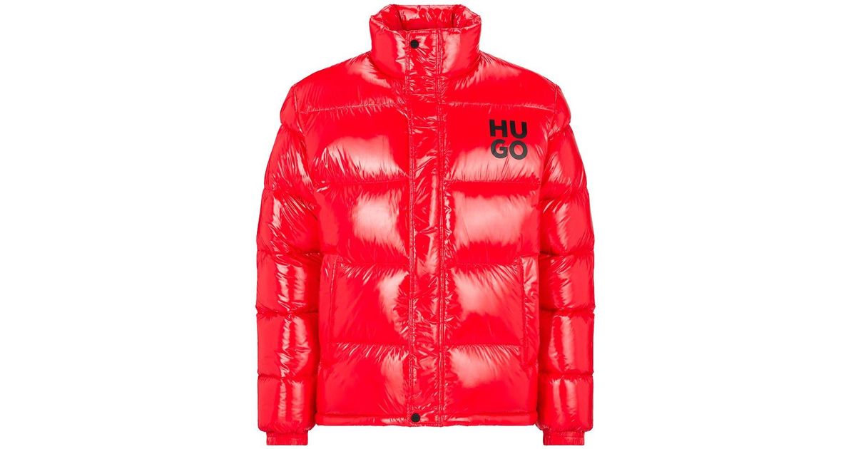 HUGO Biron2242 10241934 01 Jacket in Red for Men | Lyst
