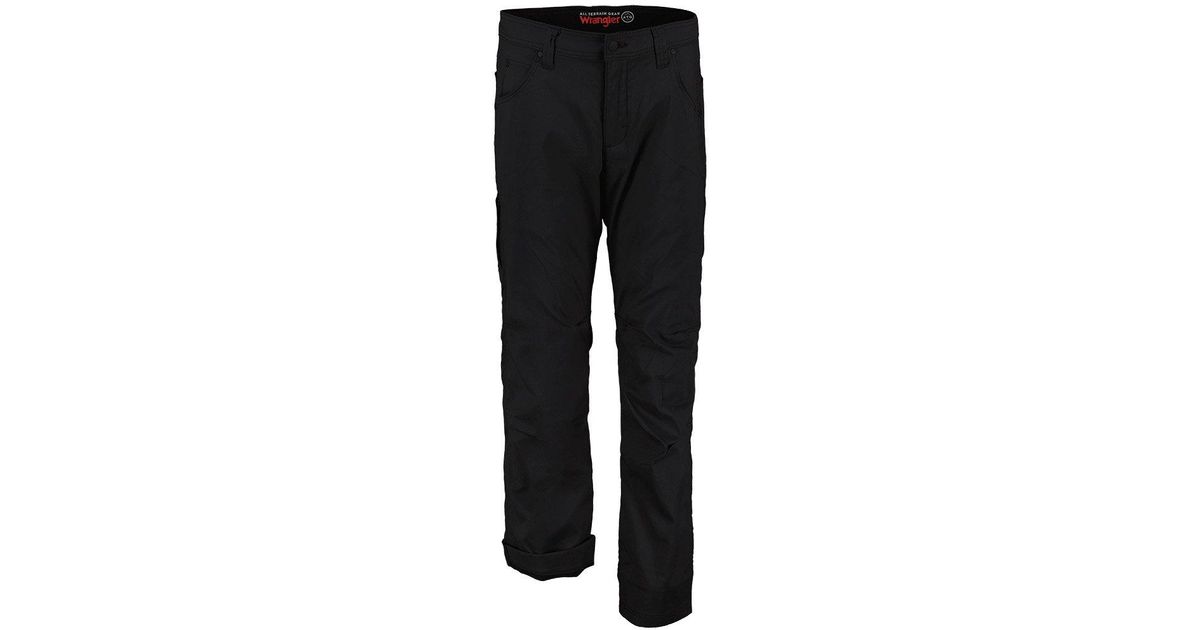 Wrangler Lined Utility Pants / Man in Black for Men Lyst