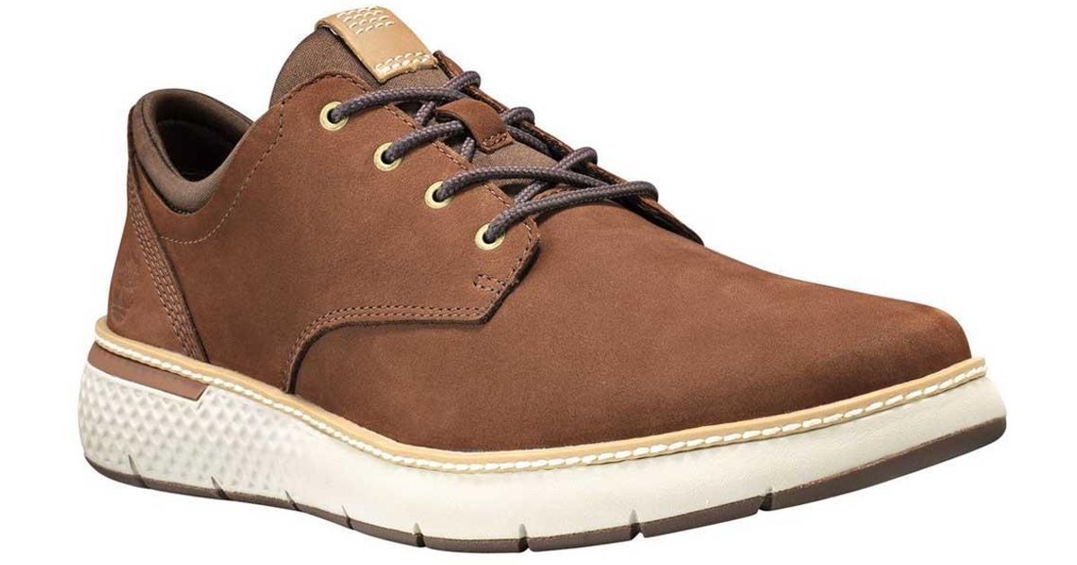 cross mark plain toe oxford