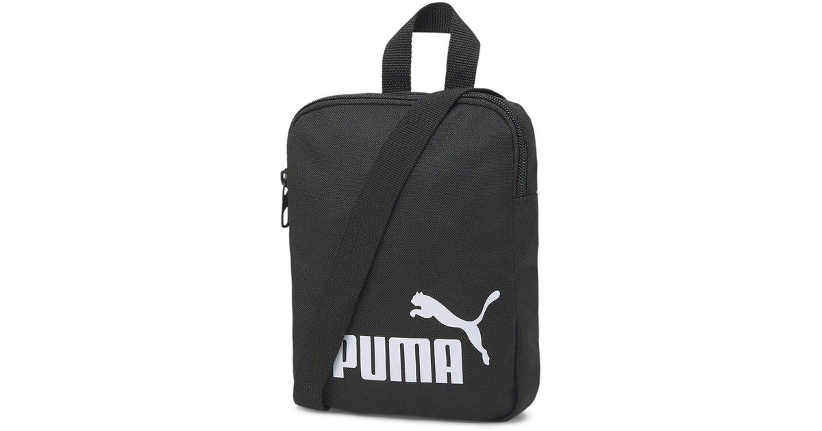 PUMA Phase Portable Crossbody in Black for Men | Lyst