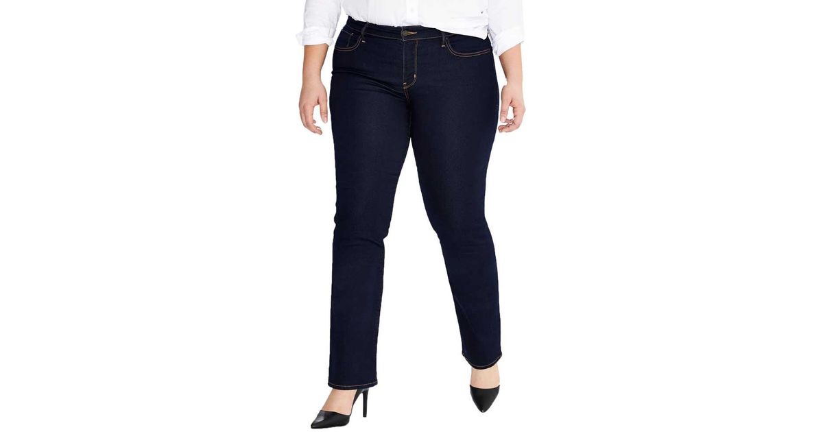levi's 314 shaping straight plus size