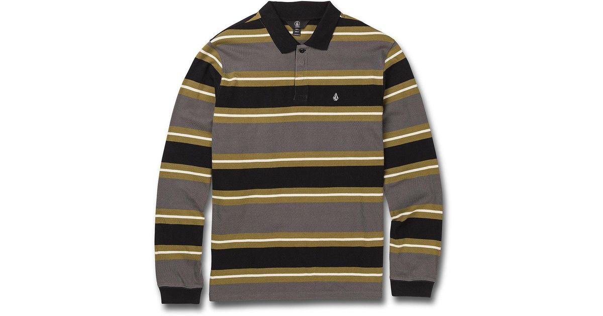 volcom long sleeve polo