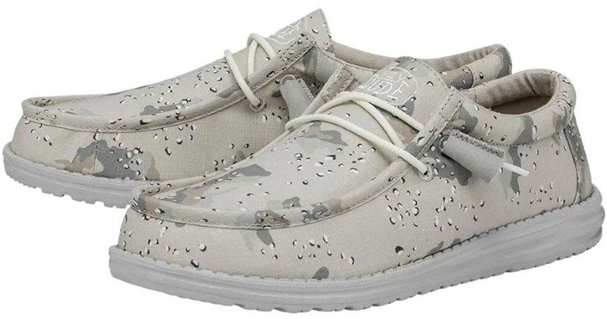 Hey Dude Wally Camouflage Shoes Eu 42 Man in Gray for Men | Lyst