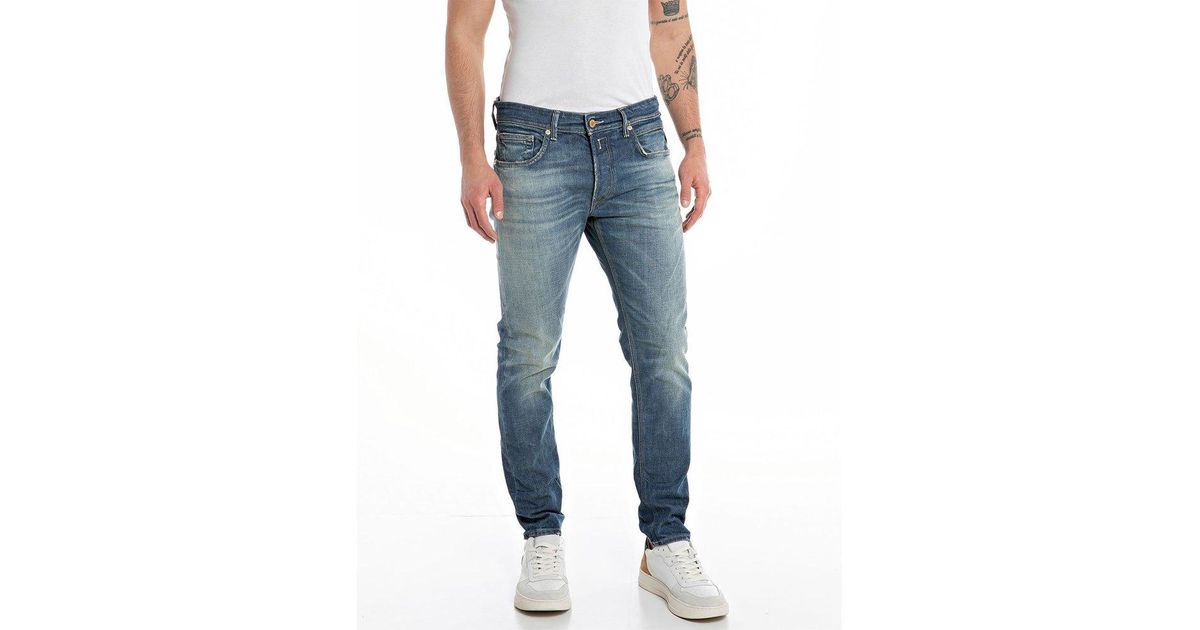 Replay M1008p.000.619 594 Jeans / Man in Blue for Men | Lyst