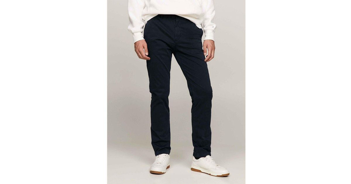 Tommy Hilfiger Denton Premium Chino Pants / 30 Man in Blue for Men | Lyst