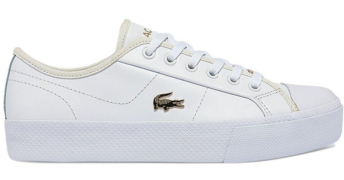 Lacoste Ziane Plus Grand Trainers in White | Lyst