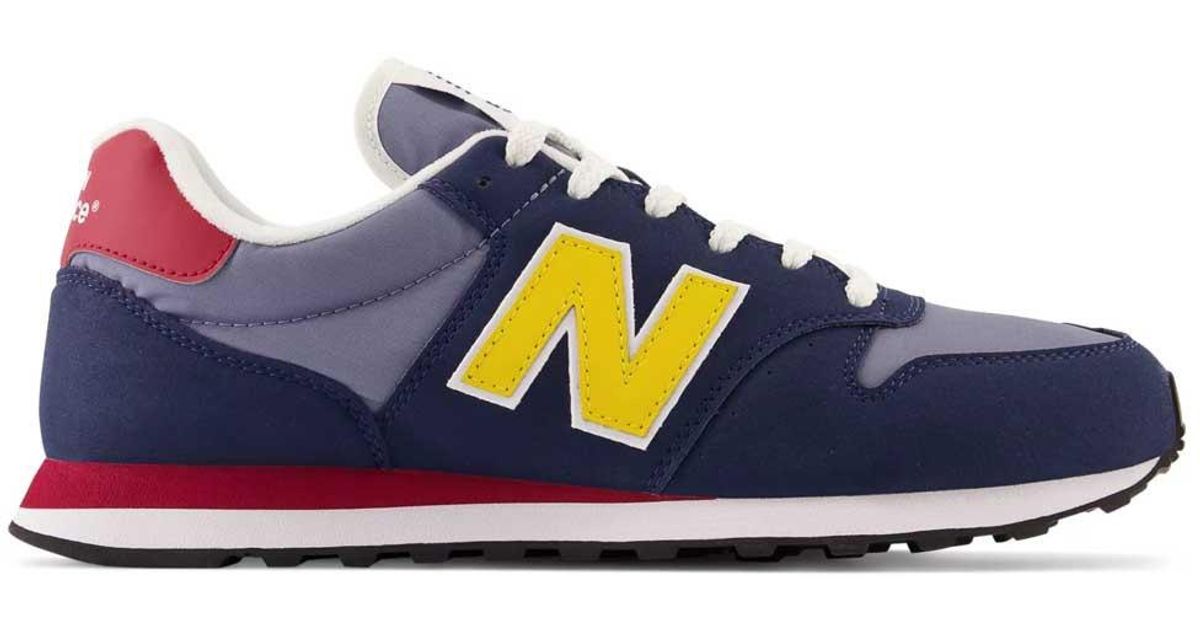 New Balance 500 Trainers in Blue for Men Lyst