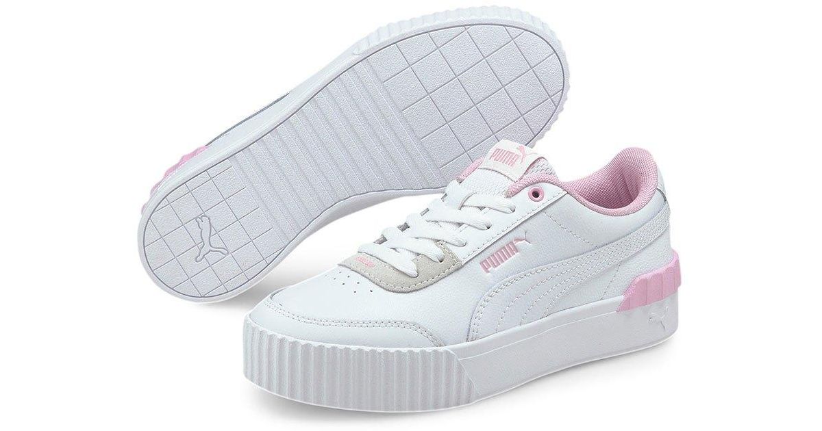 white carina lift trainers