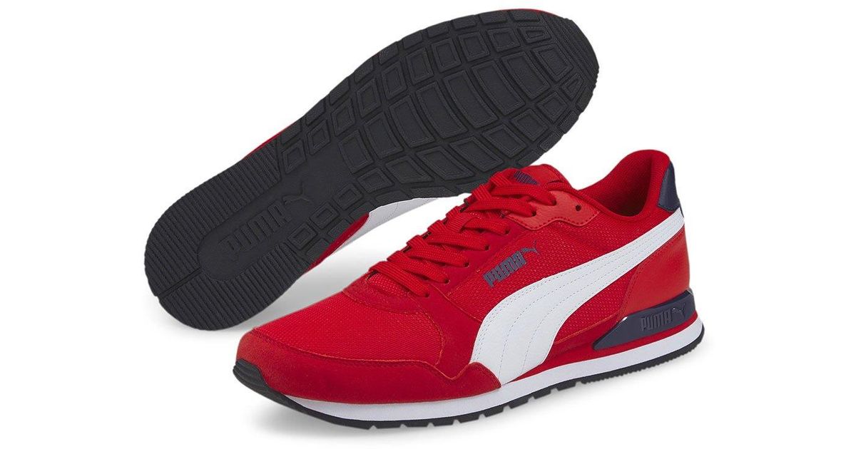puma hybrid runner red