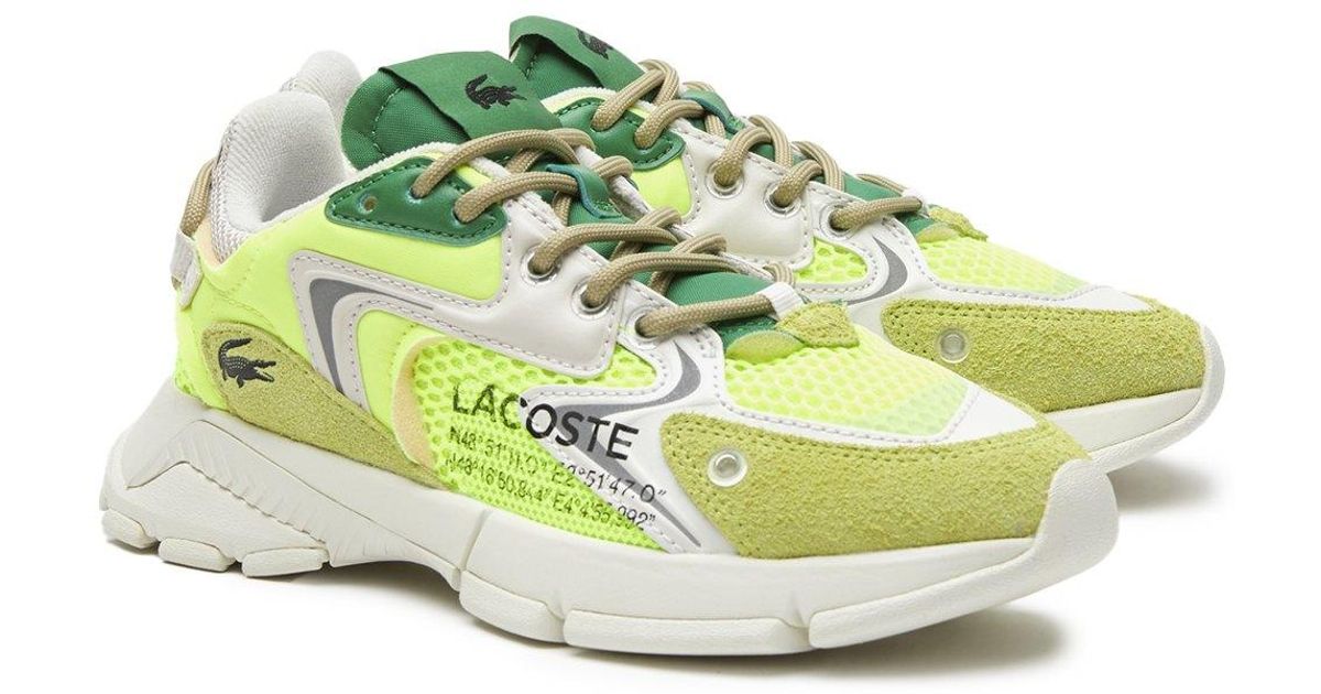 Lacoste L003 Neo 123 1 Sfa Trainers in Green | Lyst