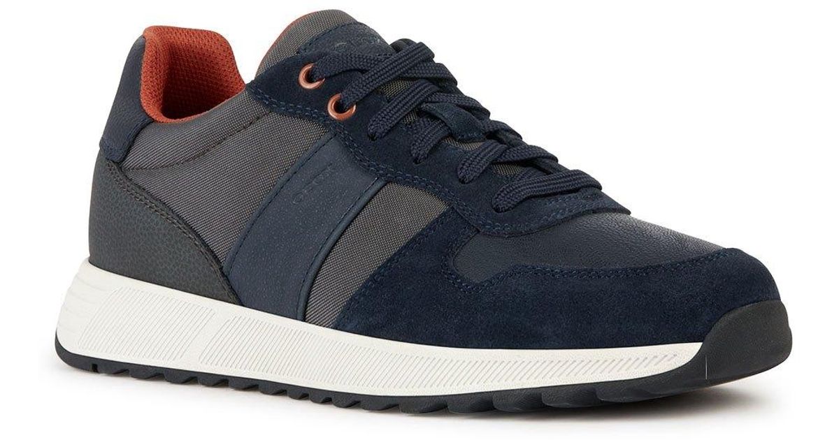 Geox Molveno Trainers in Blue for Men | Lyst