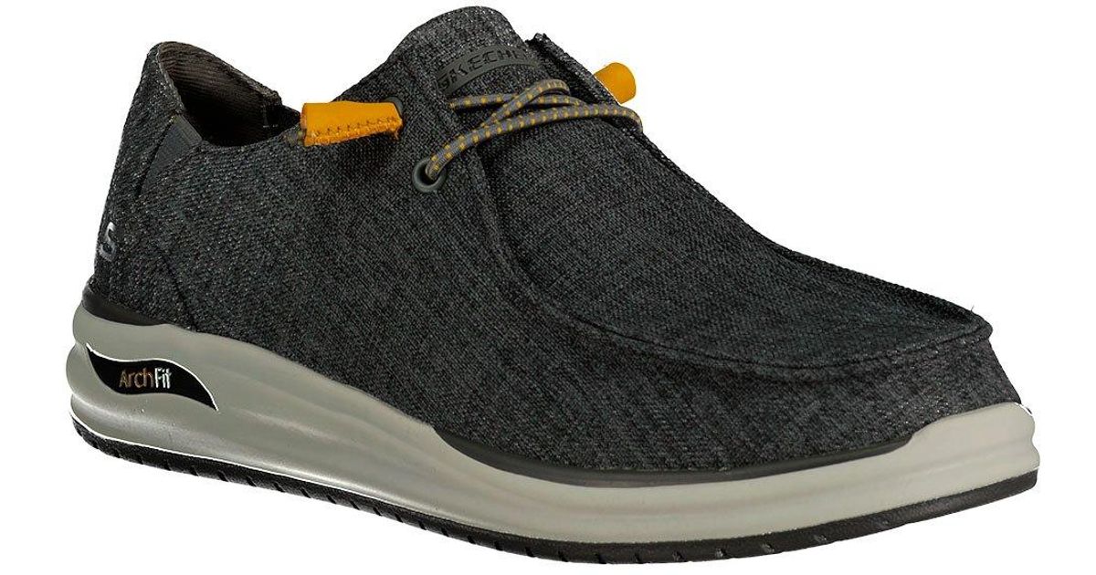 Skechers Arch Fit Melo Tand Shoes Eu 40 Man in Black for Men | Lyst