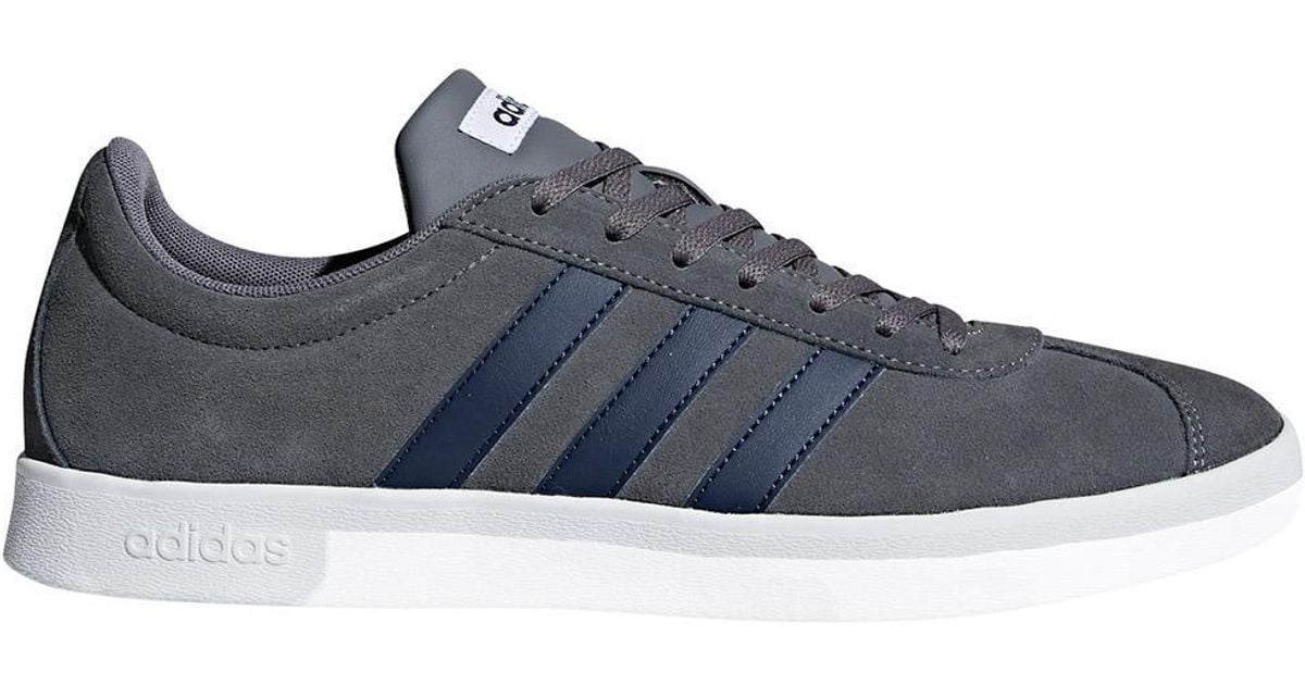adidas Suede Vl Court 2.0 in Gray for Men | Lyst