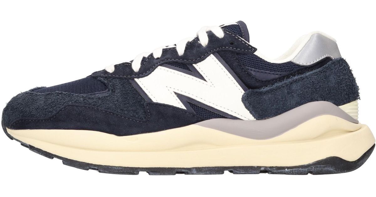 New Balance Suede Fabric Sneakers in Blue for Men Lyst