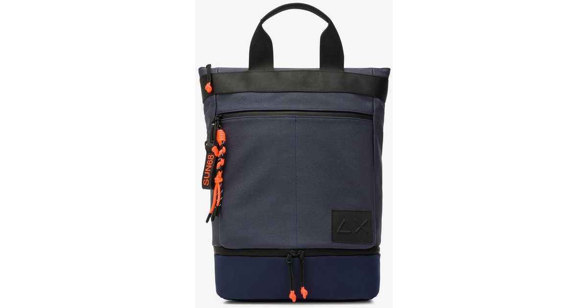 Sun 68 Backpack in Blue for Men | Lyst