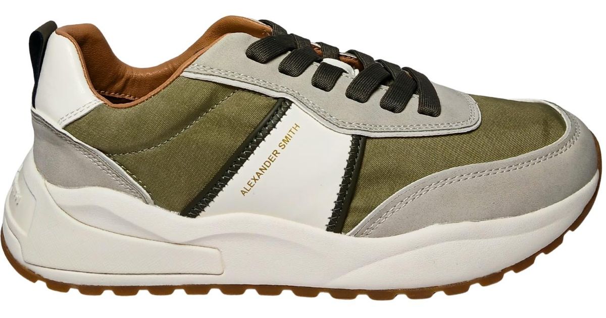Alexander Smith Shoes Eco-Dover Light Military in Green for Men | Lyst