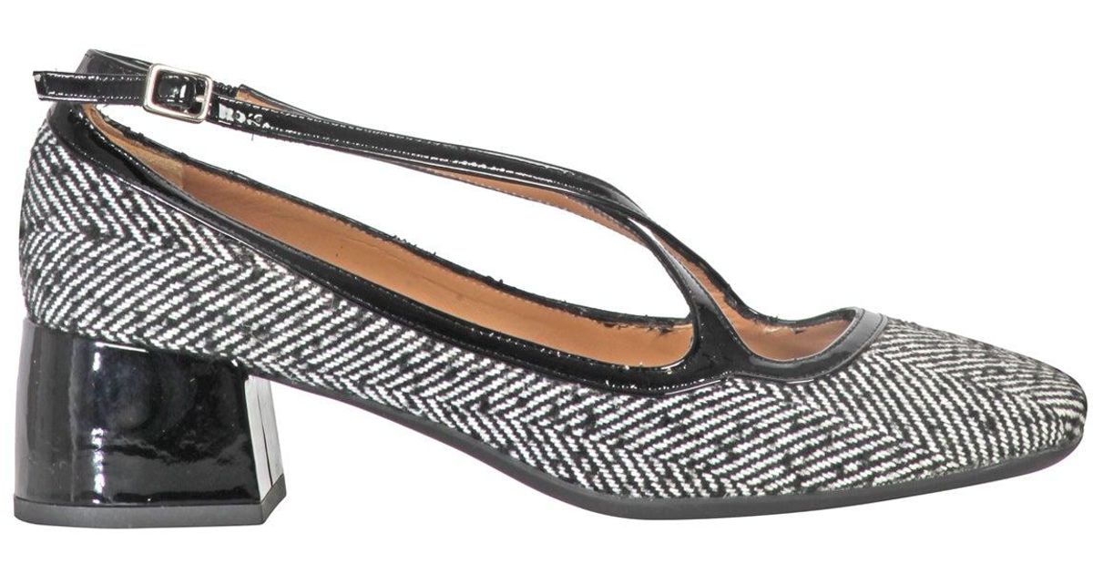 MINITOO Scarpe Basse Con Perle Mary Jane MY232 – Raso E Tacco 2.5 Cm Per Matrimoni E Serate