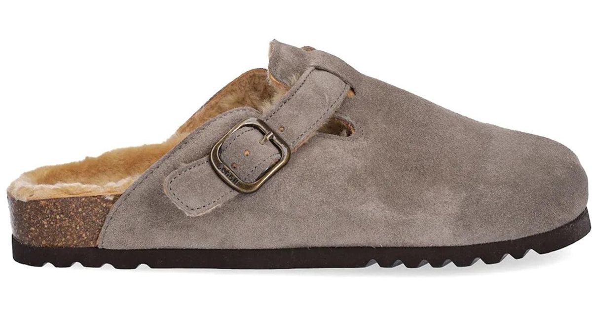 Sabots Femme GH Bass & Co Sheena - Pointure 9M - Cuir Marron - Neuf Avec Boîte