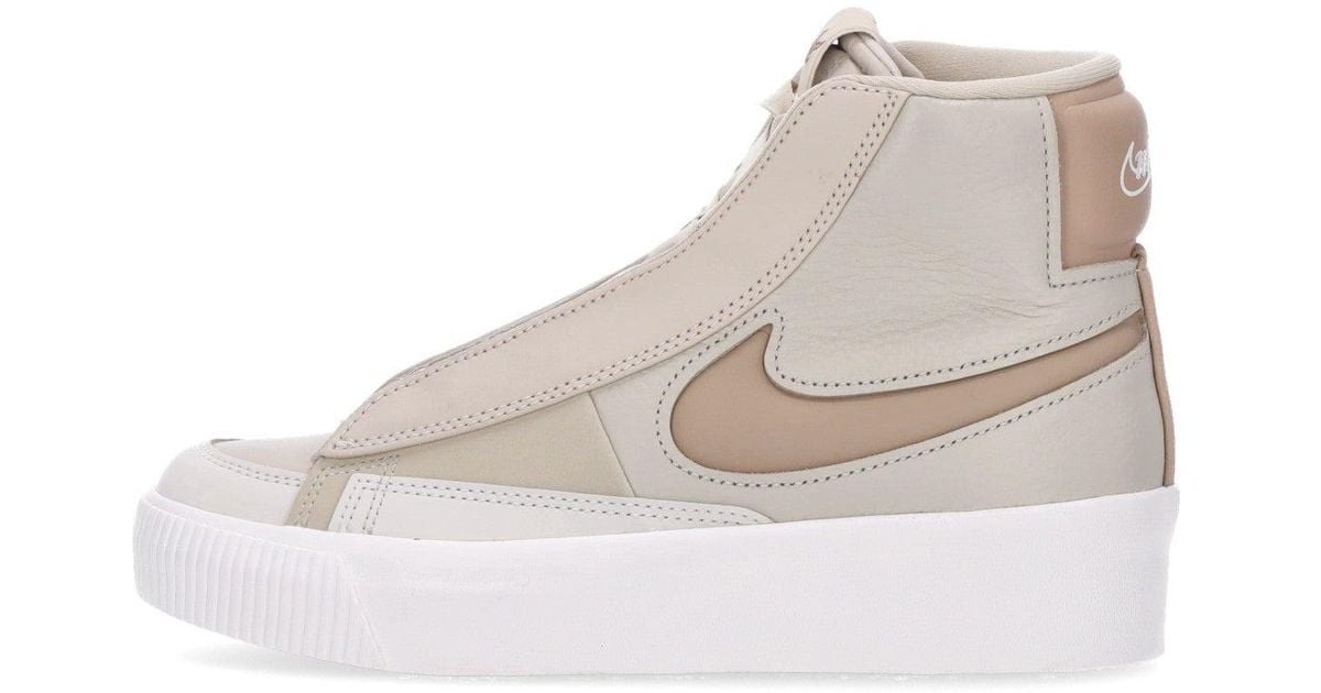 nike blazer high womens white