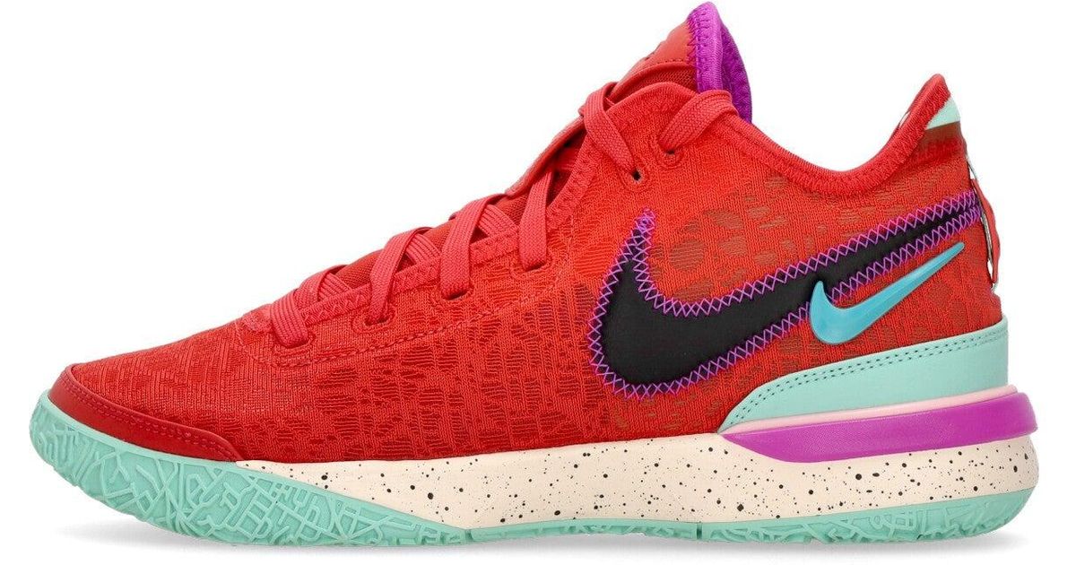 Nike Basketball Shoe Zoom Lebron Nxxt Gen Track// Nebula/Emerald Rise ...
