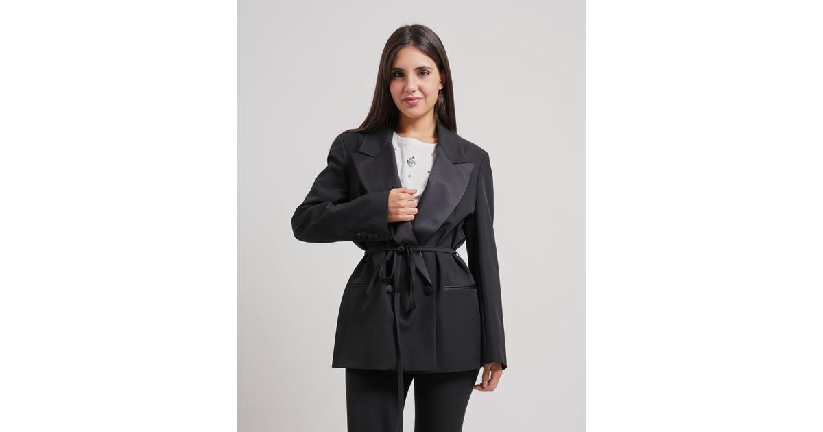 Manilla Colore Manila Grace Jackets in Black | Lyst