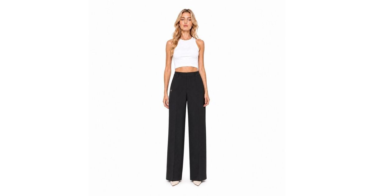 Manilla Colore Manila Grace Trousers in Black | Lyst