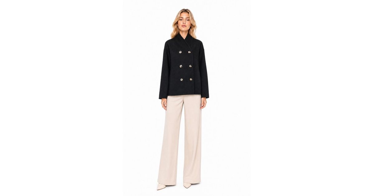 Manilla Colore Manila Grace Coats in Black | Lyst