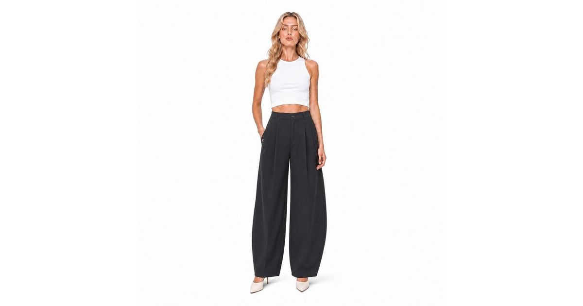 Manilla Colore Manila Grace Trousers in Blue | Lyst