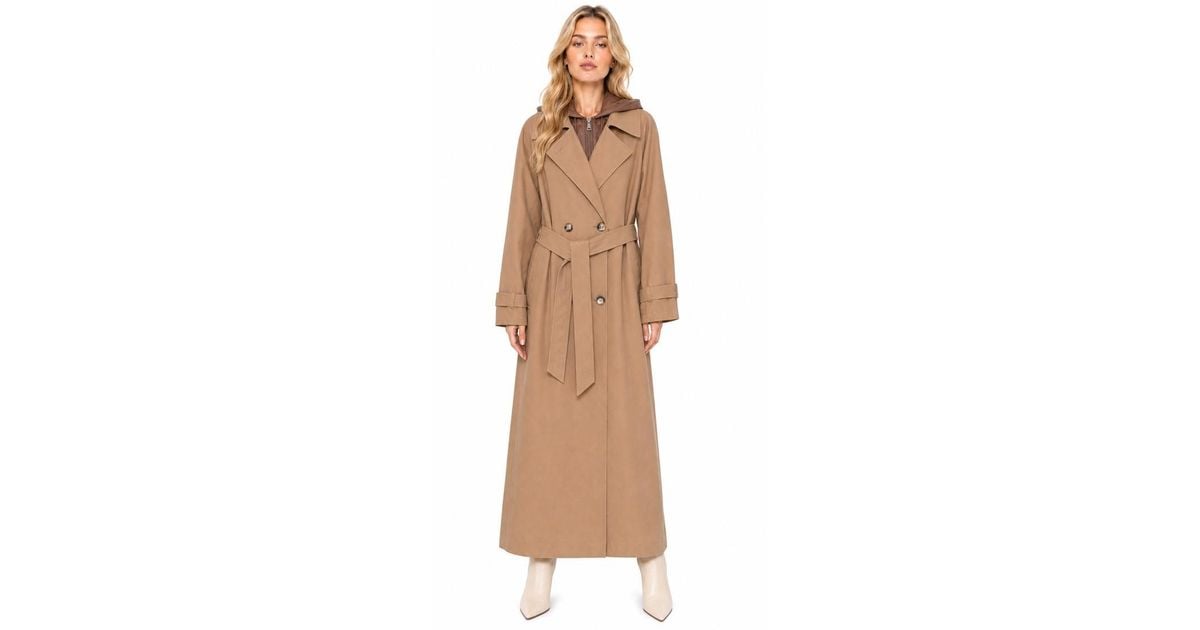 Manilla Colore Manila Grace Coats in Natural | Lyst