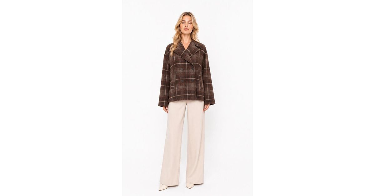 Manilla Colore Manila Grace Coats in Brown | Lyst