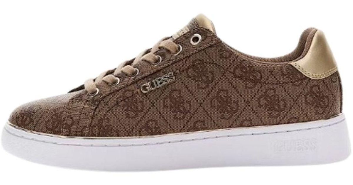 Guess Beckie Sneakers voor dames, Zwart, 38 EU : MainApps