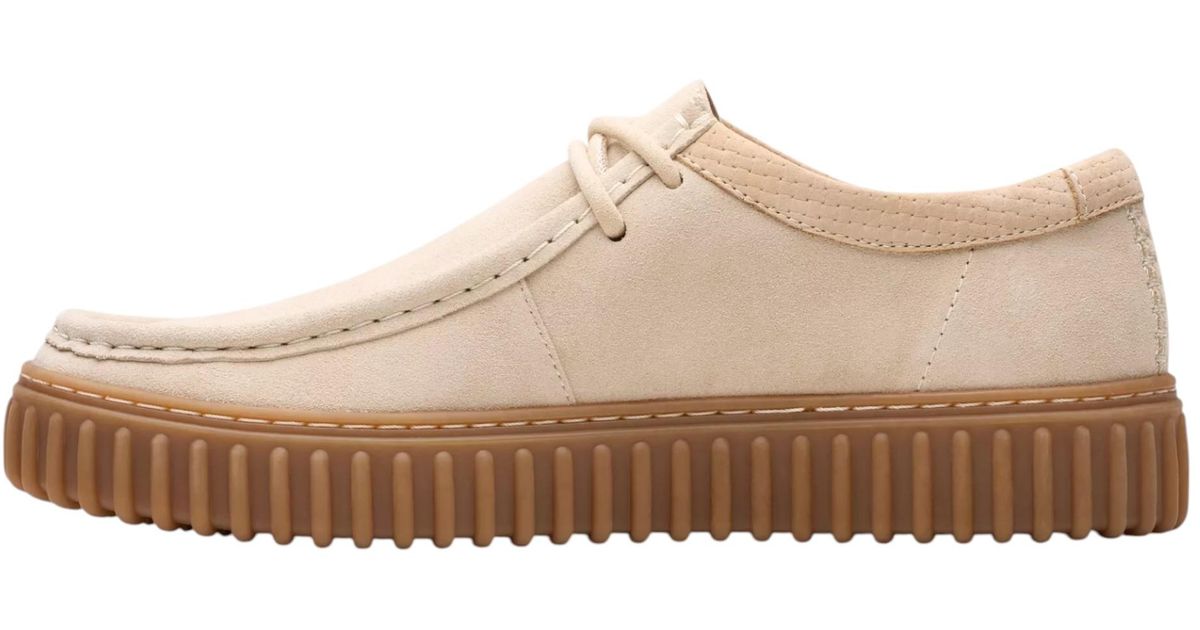 Clarks Shoe 180906 Ecru Suede in Natural for Men | Lyst