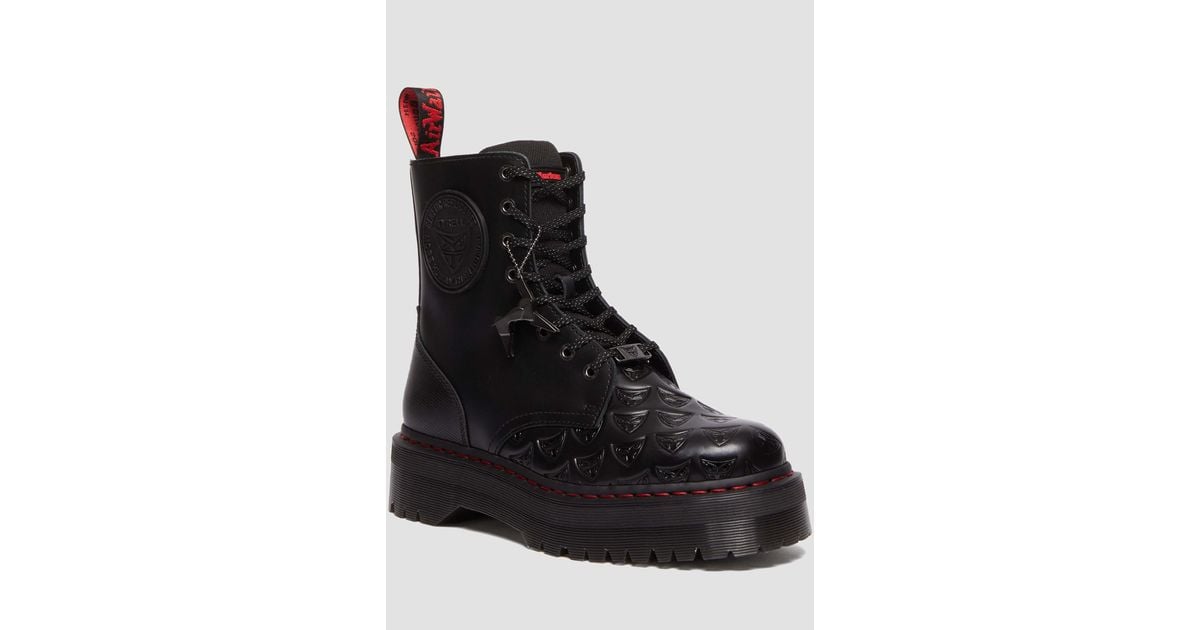 Dr. Martens Jadon Blade Runner Leather Boots in Black for Men | Lyst