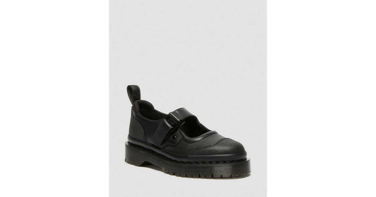 Dr. Martens Indica Ii Tech Strap Bex Mary Jane Shoes in Black for