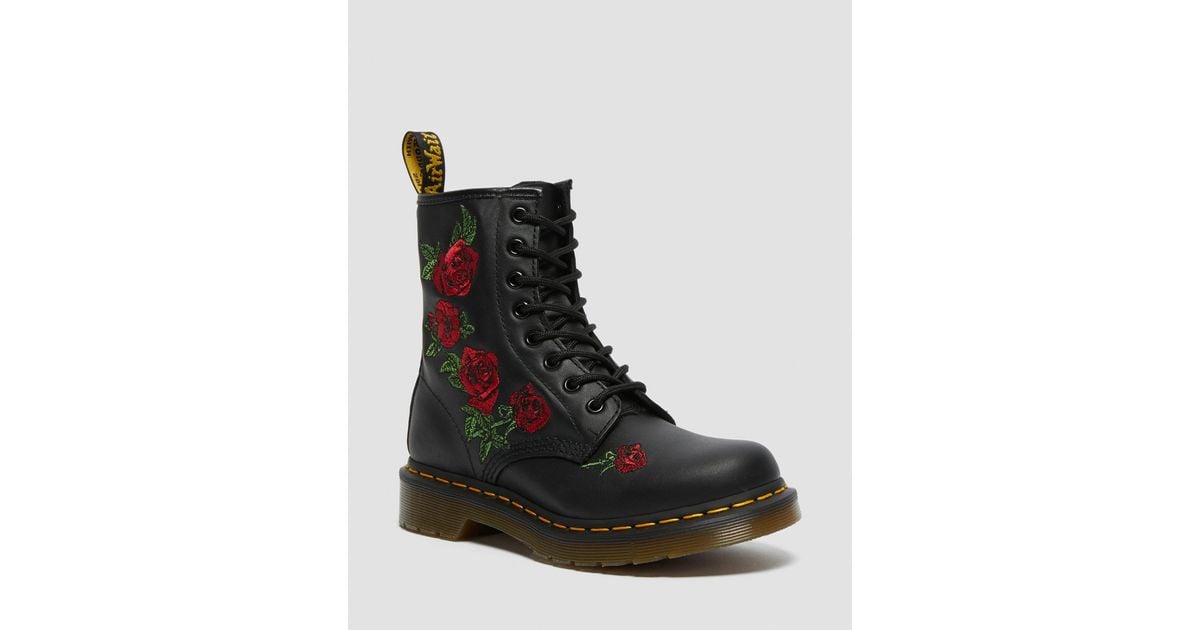 Dr. Martens 1460 Vonda Floral Leather 