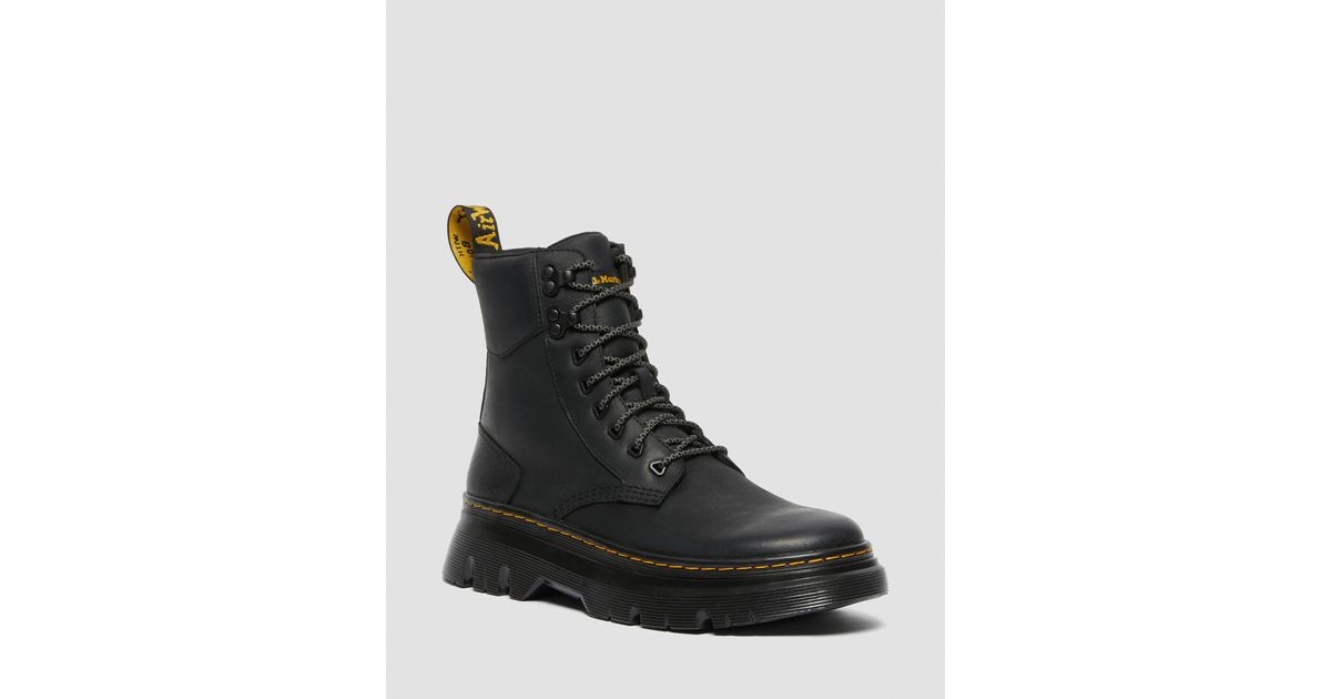 Dr. Martens Tarik Wyoming Leather Utility Boots in Black | Lyst